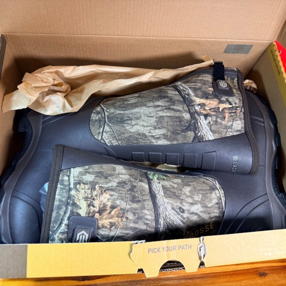 LaCrosse Alpha Lite II 16 Hunting Boots Mossy Oak Camo Waterproof 628000 Mens 13